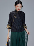 Collins Shining Qipao Cheongsam Top