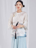 Silk Frances Dazzling Qipao Cheongsam Top