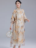 Silk Angelina Romance Qipao Cheongsam