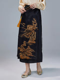 Silk Gabrielle Perfect Qipao Cheongsam Skirt