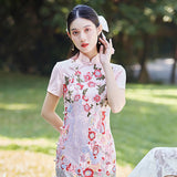 Paris Sweetest  Qipao Cheongsam