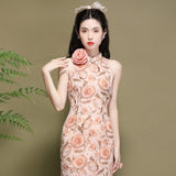 Sunny Blooming Qipao Cheongsam