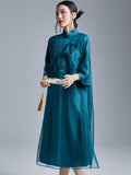 Silk Madelynn Romance Qipao Cheongsam