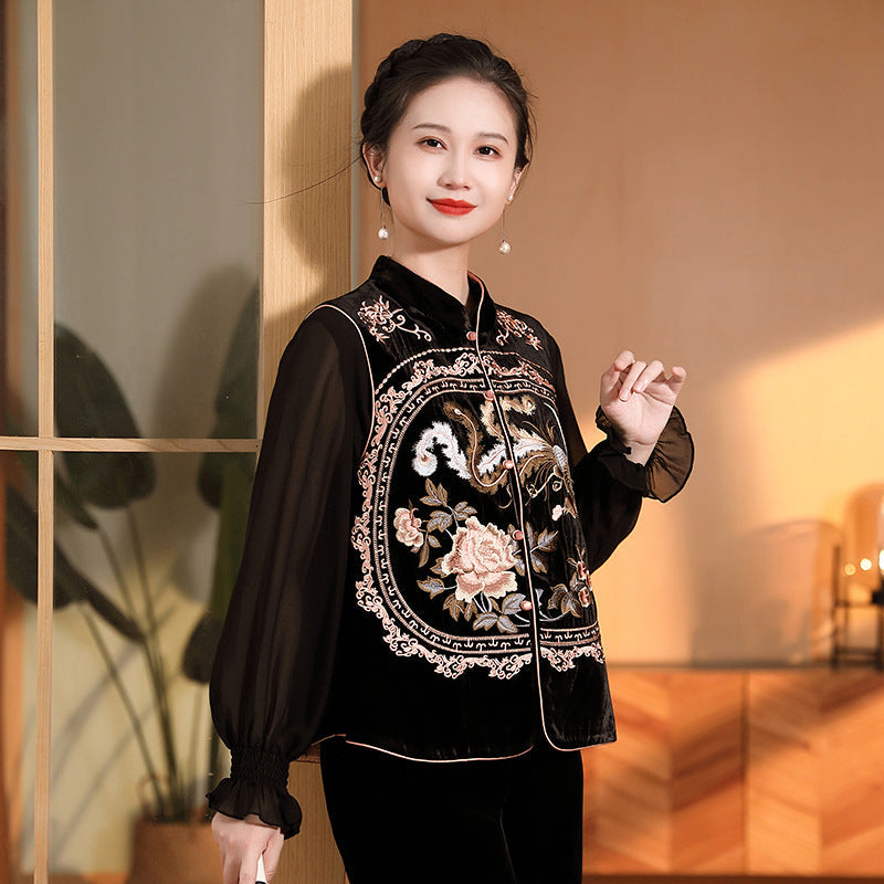 Silk Myla Gorgeous Qipao Cheongsam Top