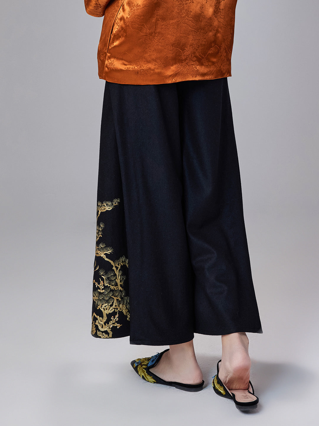 Dahlia Luxe Mood Qipao Cheongsam Skirt