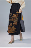 Silk Gabrielle Perfect Qipao Cheongsam Skirt