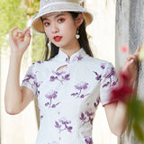 Crystal Charming Qipao Cheongsam