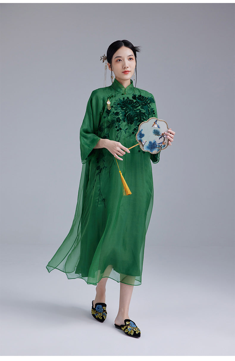 Silk Tessa Stunning Qipao Cheongsam