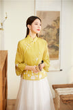 April Blooming Qipao Cheongsam Top