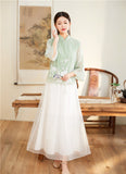 April Blooming Qipao Cheongsam Top