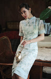 Maeve Bloom Sedia Qipao Cheongsam