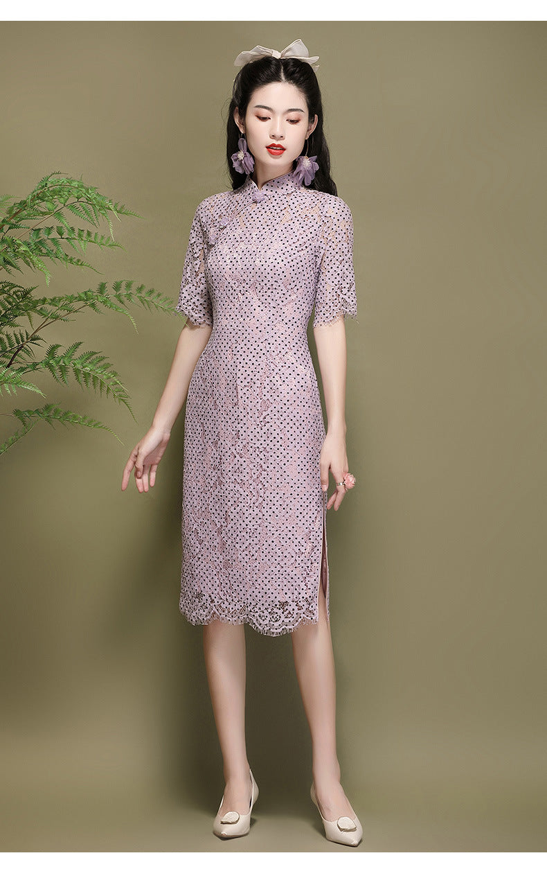 Pre-sale Dragon Demon  Cheongsam    (4-Piece Set） AS57 main image 1
