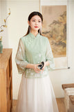 April Blooming Qipao Cheongsam Top