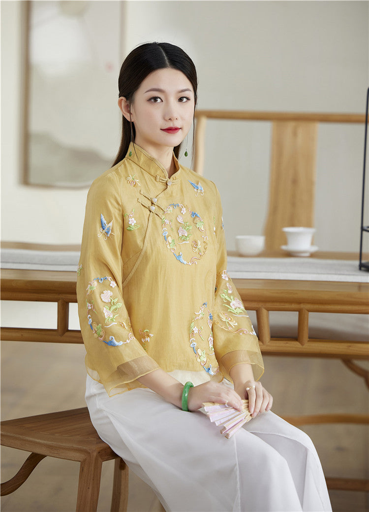 Maryam Splendid Qipao Cheongsam Top