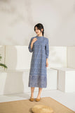 Refined Fish Scales Cheongsam Dress