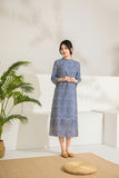 Refined Fish Scales Cheongsam Dress