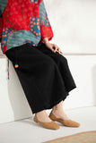 Refined Red Sakura Print Cheongsam