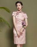 Cheongsam Qipao seguro de seda