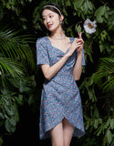 Qipao Cheongsam Bunga yang Nyaman