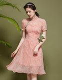 Pink Exos Qipao Cheongsam