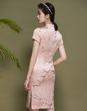 Cheongsam Qipao seguro de seda