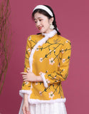 Butterblume Orange Qipao Cheongsam