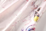 Baby Pink Long Qipao Cheongsam