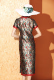 Edler Jacquard Qipao Cheongsam