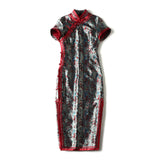 Edler Jacquard Qipao Cheongsam