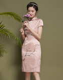 Cheongsam Qipao seguro de seda