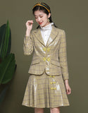 Qipao Cheongsam Candytuft Dua Keping