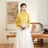 April Blooming Qipao Cheongsam Top
