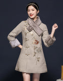 Jacquard Tenunan Qipao Cheongsam