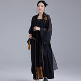 Charlee Splendid Qipao Cheongsam Translucent Coat