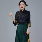 Collins Shining Qipao Cheongsam Top